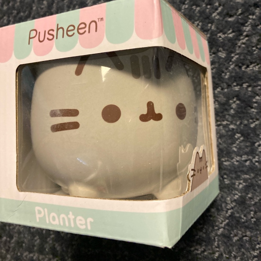Pusheen Small Planter Ceramic NIB
